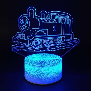 Thomas tog 3D lampe